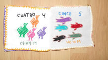 Children’s cloth books in Tsotsil and Spanish
